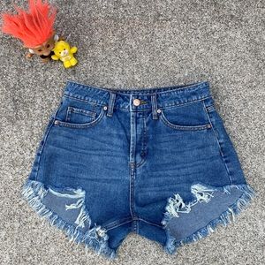 High Waisted Denim Shorts!